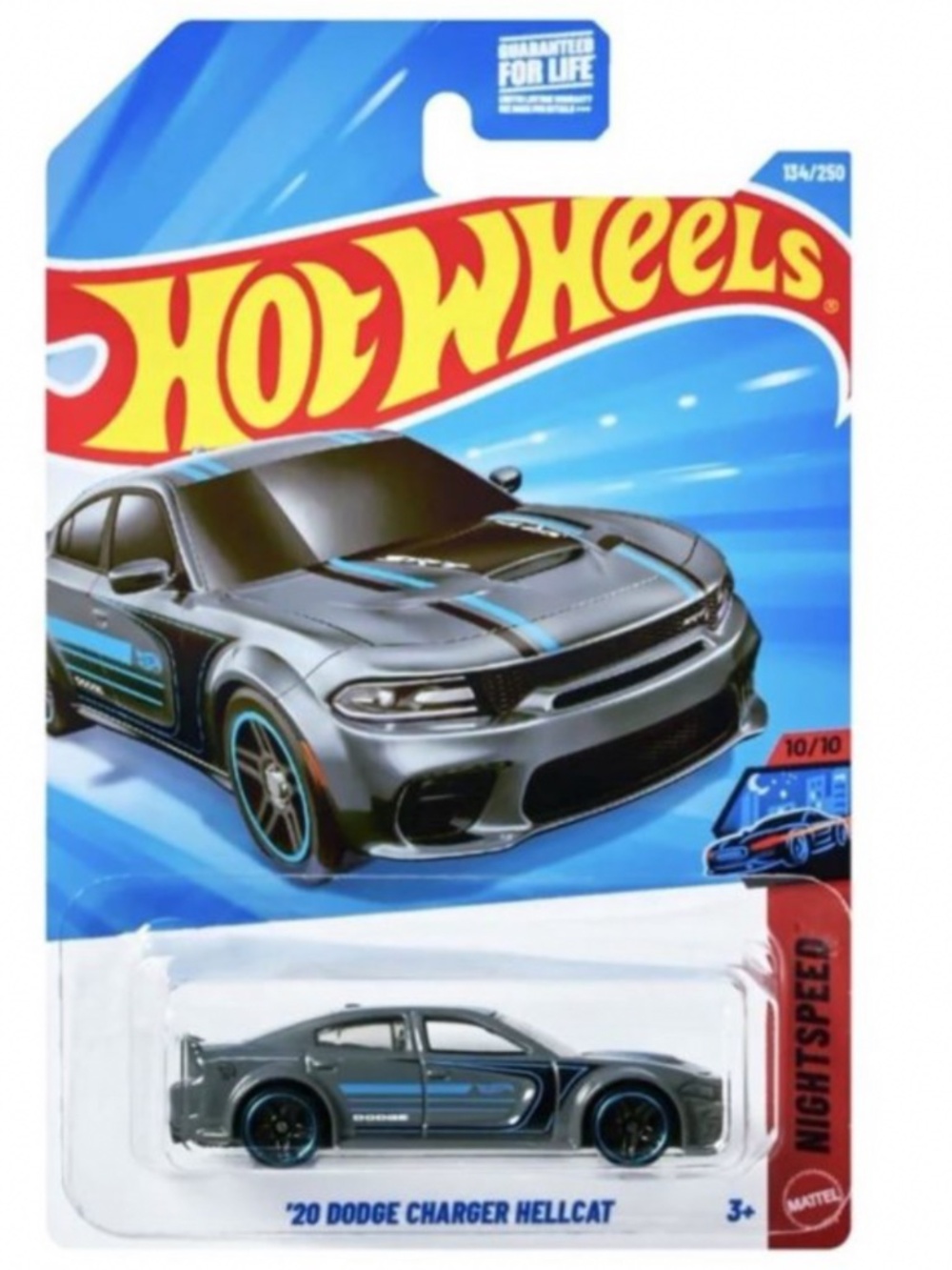 Hot Wheels 2020 Dodge Charger Hellcat Nightspeed New 2026
